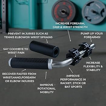 Amazon.co.jp: アームレスリング 前腕ハンマーレバー ダンベルバー